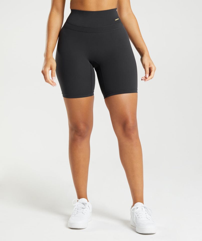 Women\'s Gymshark Whitney Cycling Shorts Black | CA 1DN873